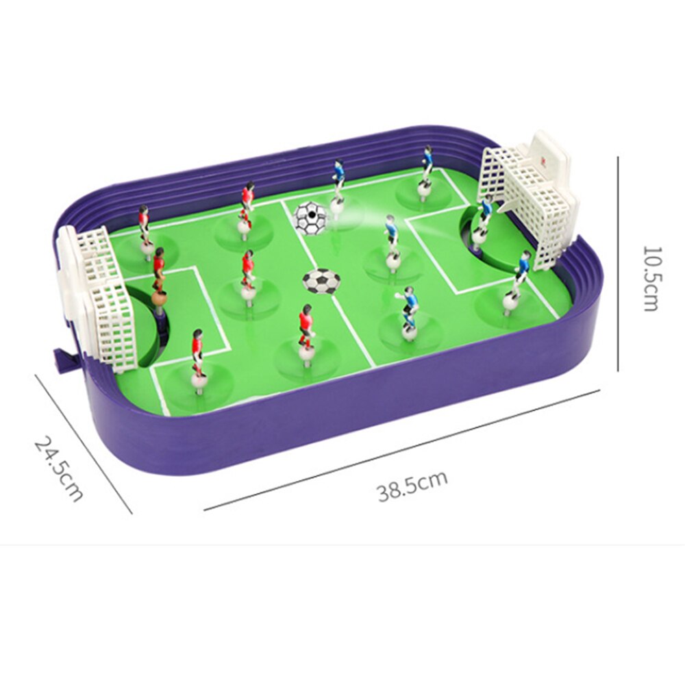 freundlicher Mini Tabletop FußBall Spielzeug drinnen FußBall Schießen Verteidigen Bord Spiel FußBall Sport Spiel Kind Pädagogisches Interaktion Spielzeug