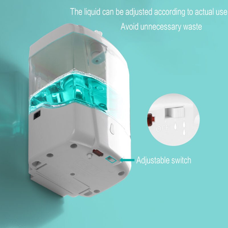 700ml Wall-Mounted Automatic Soap Dispenser Non-Contact Induction Hand Sanitizer Detergent Dispenser For Bathroom Kitchen