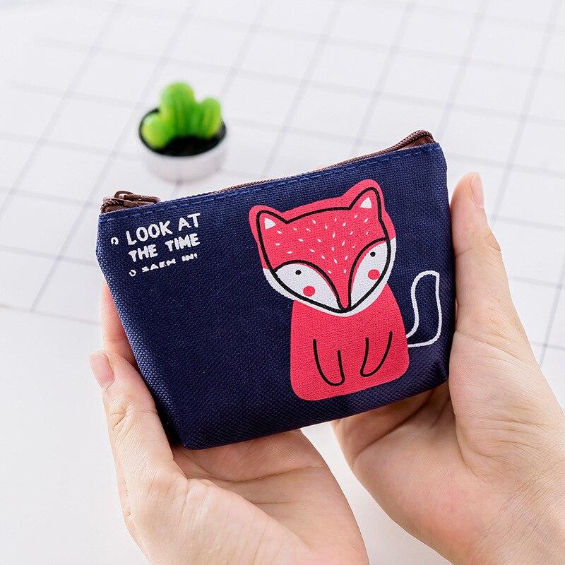 Canvas ID Credit Card Holder Women Travel ID Bank Credit Card Holder Business Card wallet
