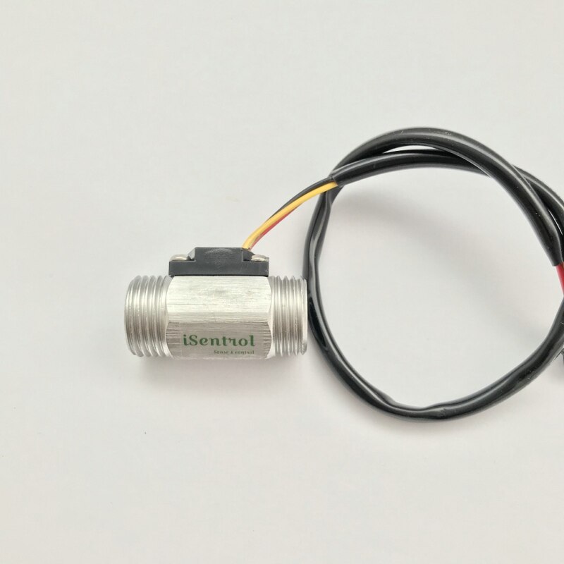 USS-HS21TI Stainless Steel 304 Hall Effect Water Flow Sensor 1-30L/M G1/2" Turbine Flowmeter for Dosage Controller Irrigation