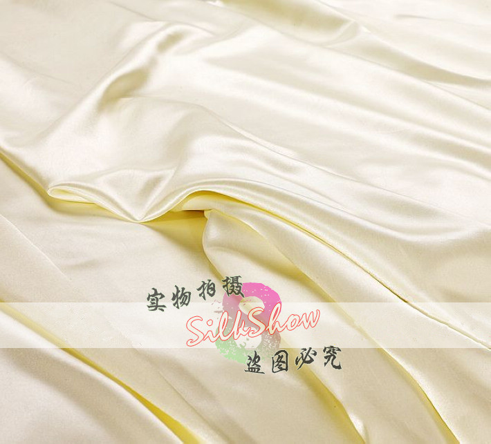 Tan Plain Dyed Kiana Silk