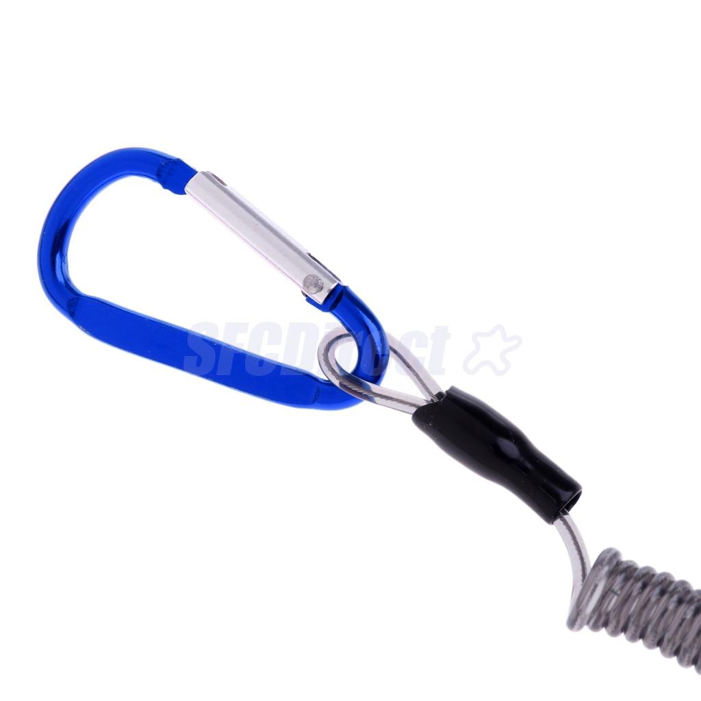 Fiskesnor sikkerhedstov stål til sikring af tang, fiskeværktøj