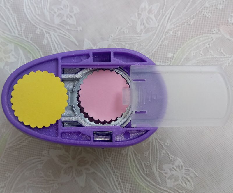 2-2,5 CM onda círculo troqueladora Para goma EVA cortador de papel Diy juguete Perforadoras Para Scrapbooking perforadora repujadores corte