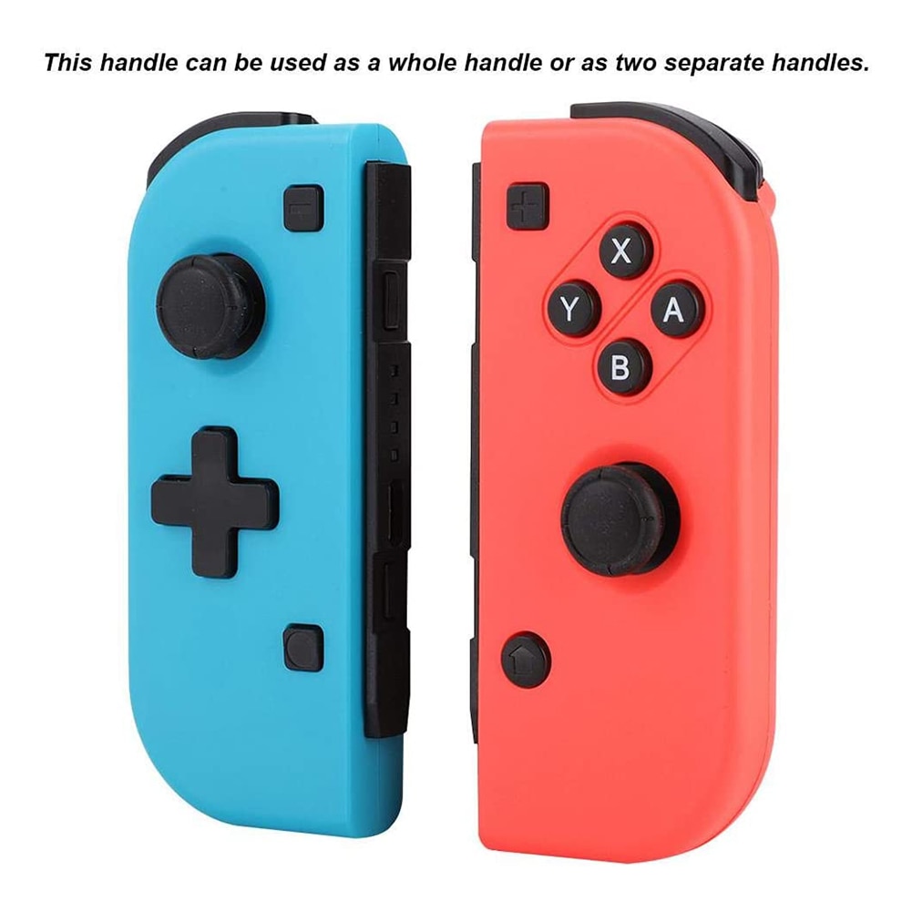 VKTECY Bluetooth Gaming Joycon Wireless Gamepad Controller Left Right Joystick for Nintend Switch Gamepad Joystick Button Cap