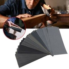 20 Sheets 9x3.6\" Sandpaper Kit Dry Wet Sandpaper 1000/2000/3000/5000/7000Grit Random Color