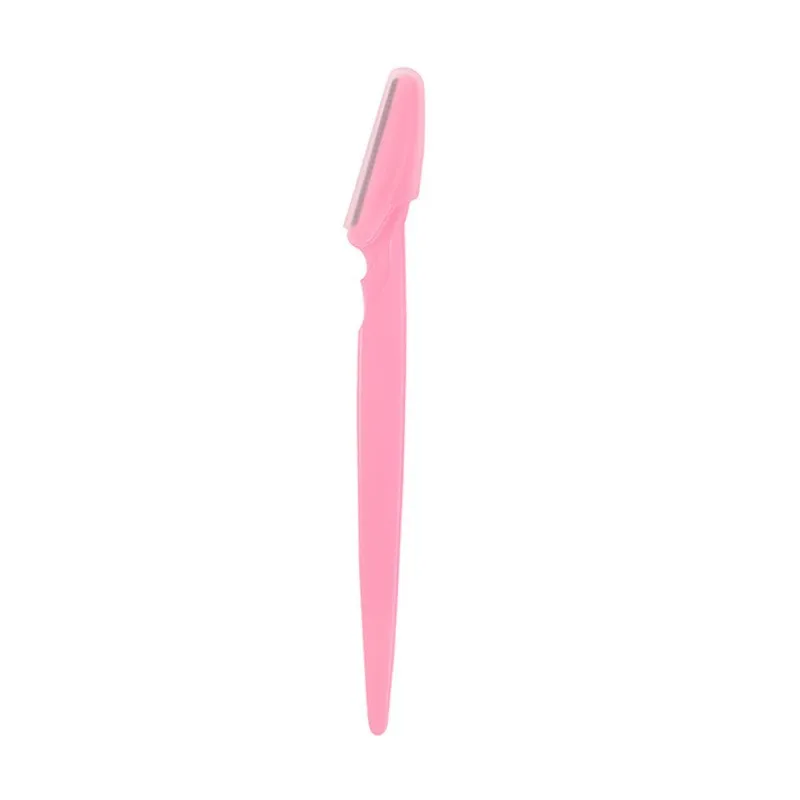 Neuer Augenbrauenrasierer und Gesichtsrasierer für Frauen, Mehrzweck-Peeling-Dermaplaning-Werkzeuge mit Präzisionsabdeckung, Sicherheit und Schönheit: gebürstet Chrom