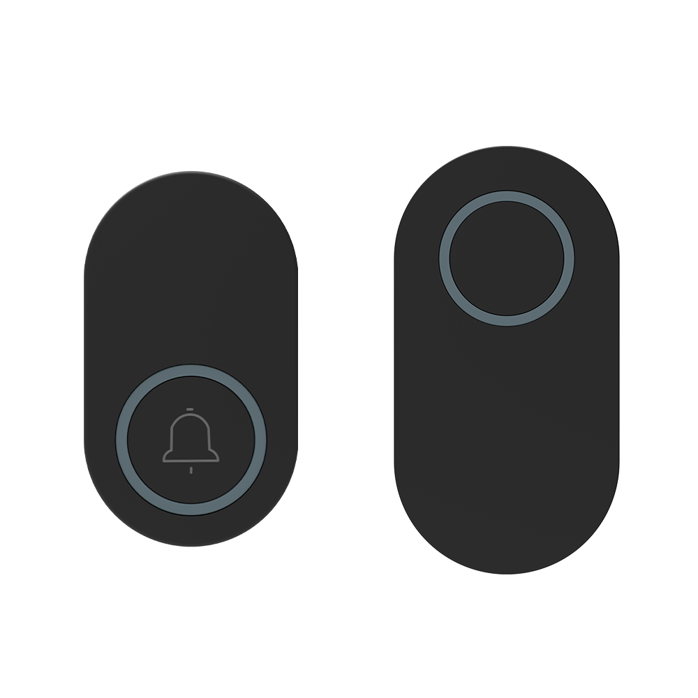 Wireless Doorbell Long-Distance 150M | 38 Melody | Safety Alarm CR2032 Battery Powered: MULTI / us