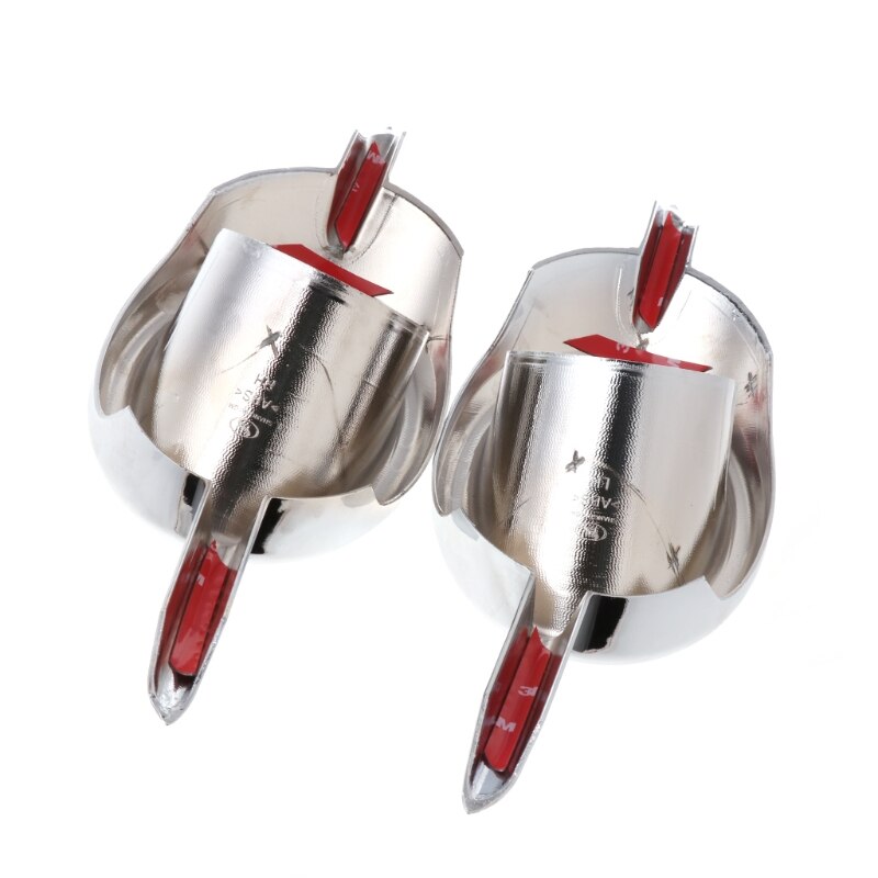 1 par de molduras cromadas para faro delantero antiniebla para Chevy Chevrolet Cruze