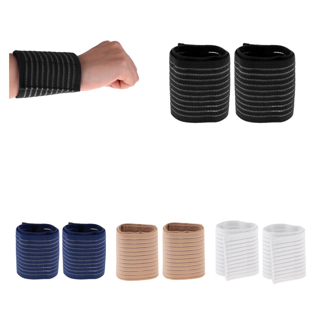 40cm førsteklasses gymnastikhåndarmbånd til håndledsbøjle kompressionsvikle støttestrop bandagebeskytter nylon