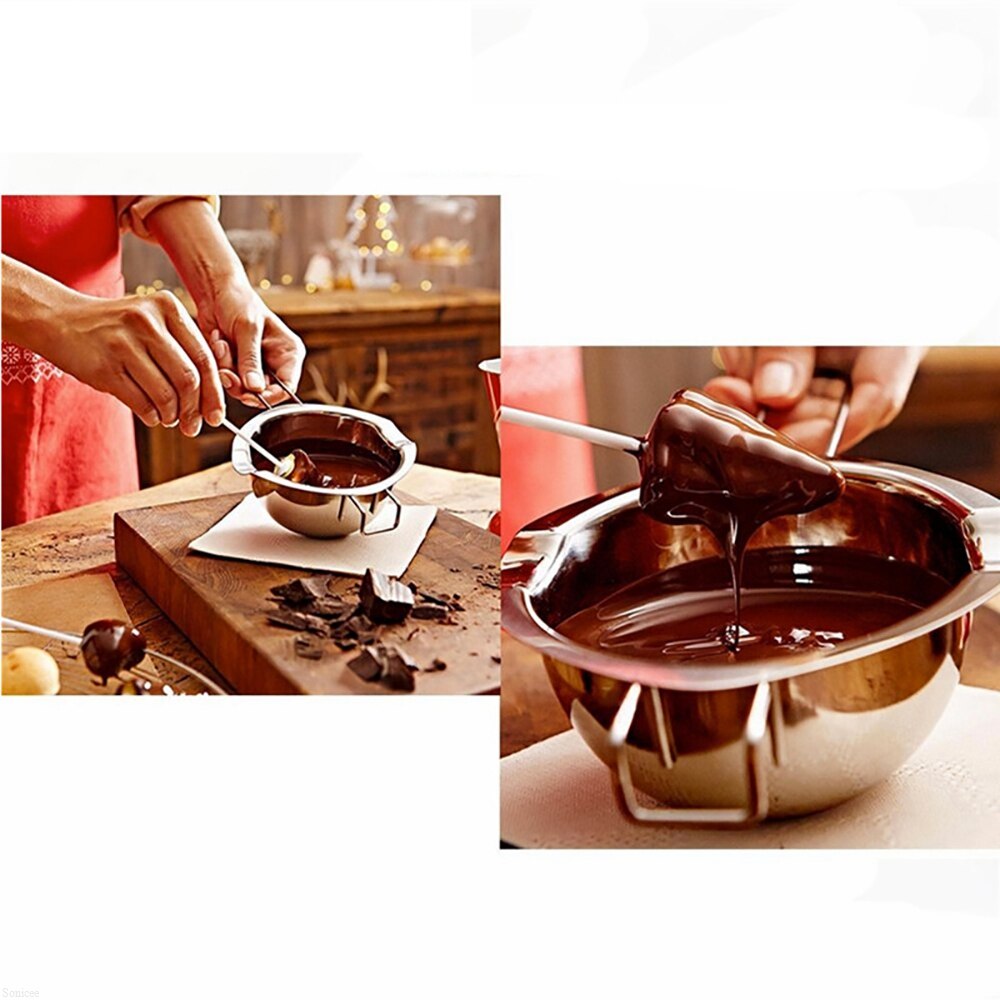 Stainless Steel Melting Pot Double Boiler for Butter Chocolate Baking Tool 2