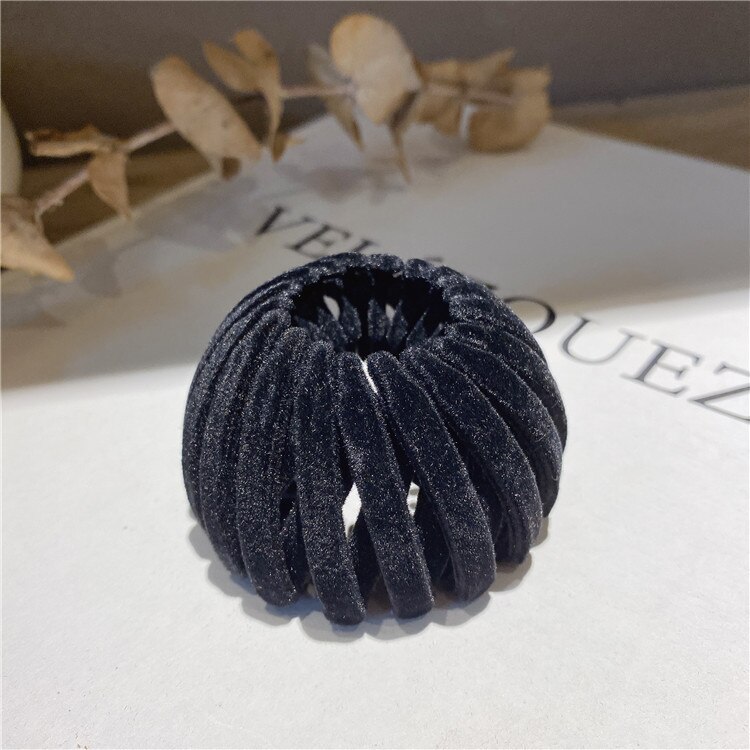 AMORCOME moda kobiety włosy kok pazur dziewczyny klamra do włosów Grab Barrettes Solid Color spinka do włosów ogon klamra włosy w koński ogon akcesoria: B-6