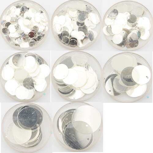 30Gram 3-25Mm Kristal Transparante Losse Pailletten Pailetten Naaien Bruiloft Decoratie Craft Diy Kledingstuk Accessoires
