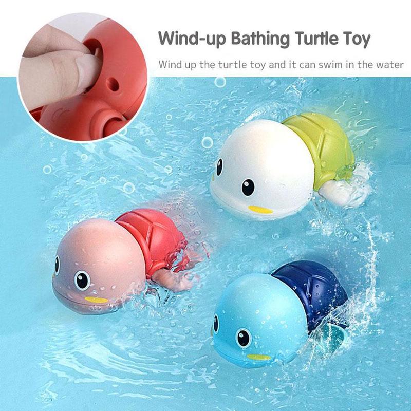 Kinderen Clockwork Schildpad Speelgoed Bad Speelgoed Voor Kinderen Badkamer In Water Water Speelgoed Spelen Kinderen Outdoor Zomer Speelgoed P6O4