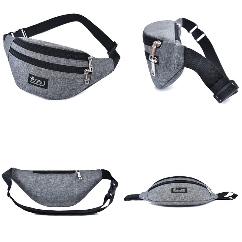 Oxford Tuch Taille Tasche männer Und frauen Universal Fanny Pack Sport Reise Outdoor Einfarbig Brust Taschen