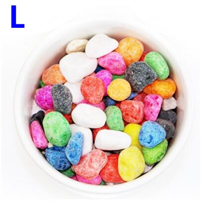 500g decoratieve tuinkiezels, stenen, vetplanten, bloempot, bestrating, aquariumdecoratie, maat s/m/l: A