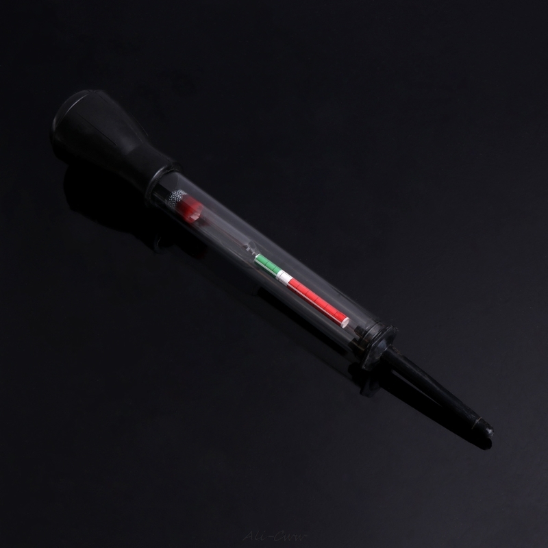 1.1-1.3 kolorowa strefa czarny akumulator hydrometr próbnik elektrolit kwasowy ołów zalany PQ