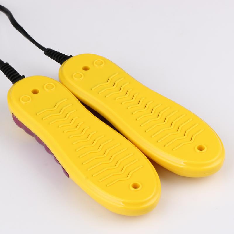 20 V 10 W Rennen Auto bilden Voilet Licht Schuh Trockner Schutz Geruch Deodorant Entfeuchten Gerät Schuhe Trockner Maschine Heizung
