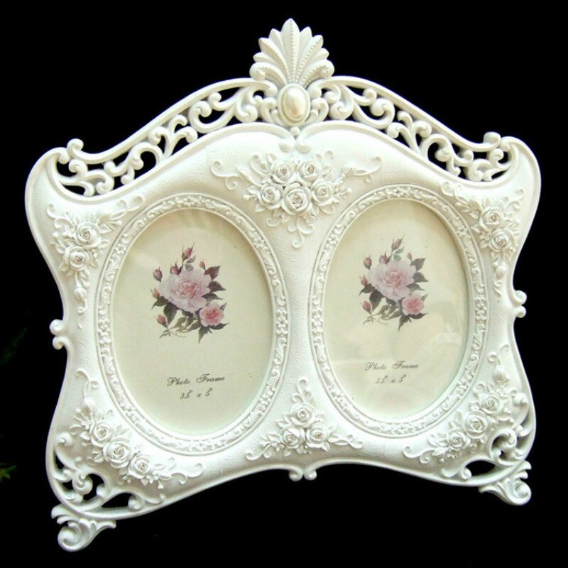European Photo Frame Family Multi Frame Picture Frames White Desktop Ornaments