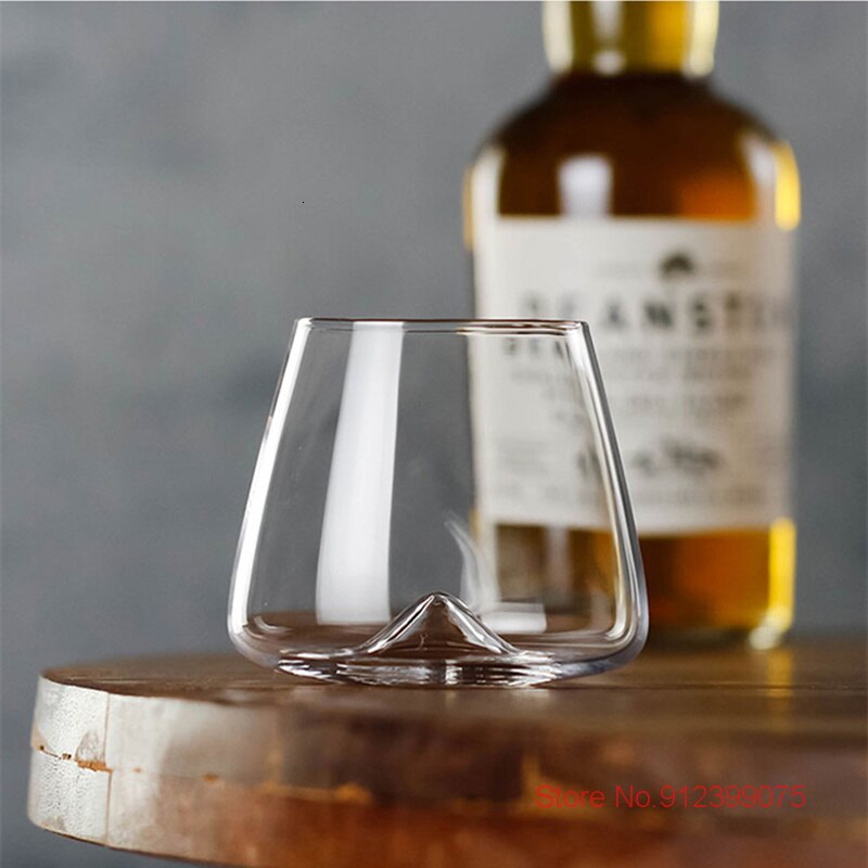 Top Norman Kopenhagen Eddy Whiskey Glas Ronde Swirl Uitstekende Bodem Cognac Ice Cube Rock Cup Brandy Snifters Likeur Tumbler