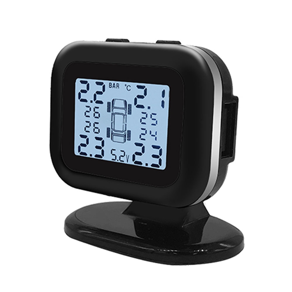 Universal Tire Pressure Monitoring System Gauge Tmps Meter TPMS USB External Sensor Automobile Intelligent Monitor