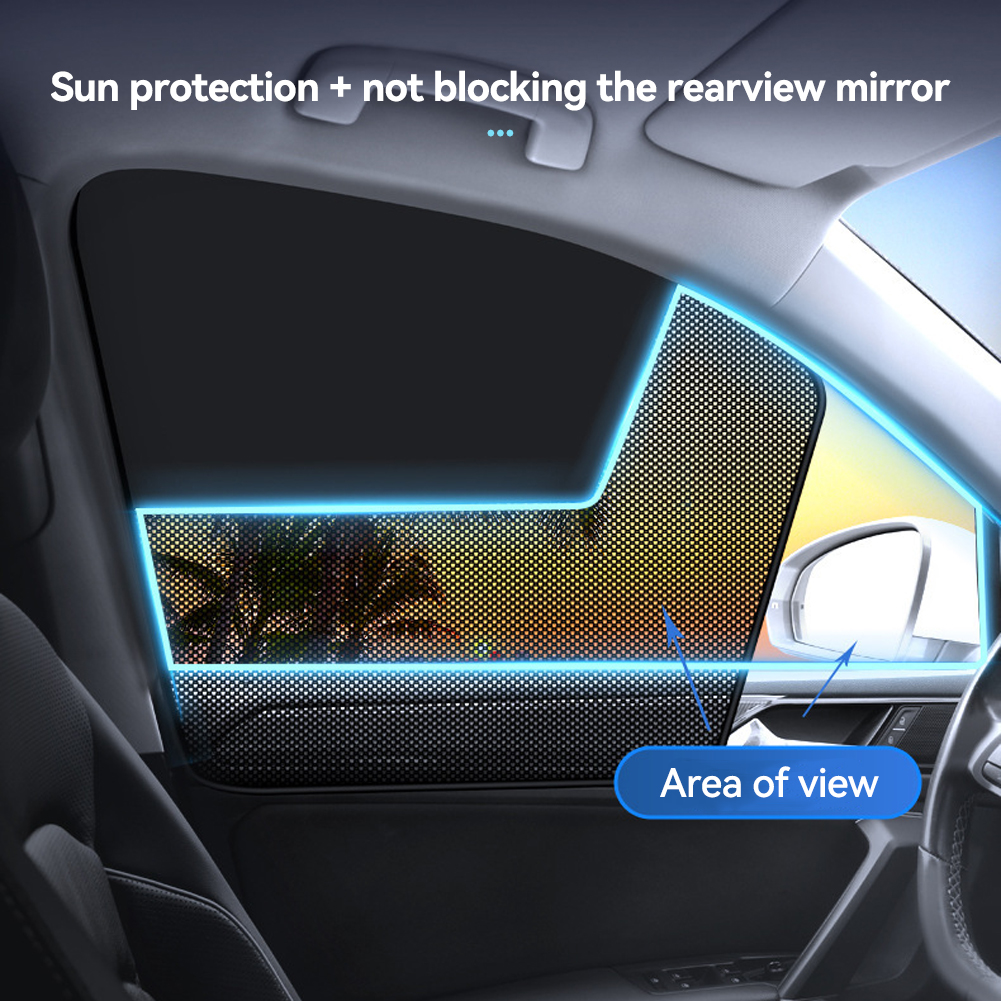 Magnetische Autoruit Shades Universele Duplex Auto Priavcy Gordijnen Zomer Beschermende Raam Schaduw voor Auto Camping Dutten Slapen
