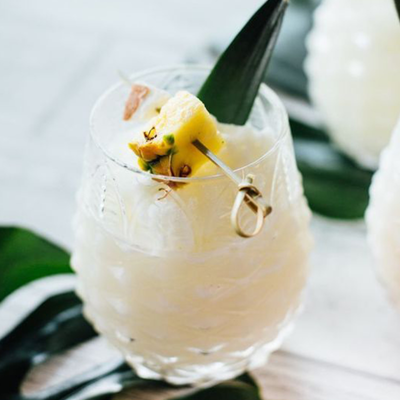 500ml Face Tiki Glass Cup Lead-Free Glass Tiki Cup Hawaii Face Wine Cup Cocktail Coke Cold Drink Drinkware