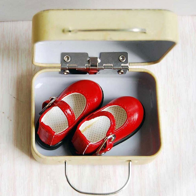 1:6 Mini Kofferbak Speelgoed Poppenhuizen Miniatuur Koffer Pocket Scène Meubels Huis Accessoires Diy Willekeurige Kit Dol Voor Kinderen Kleur X4G1