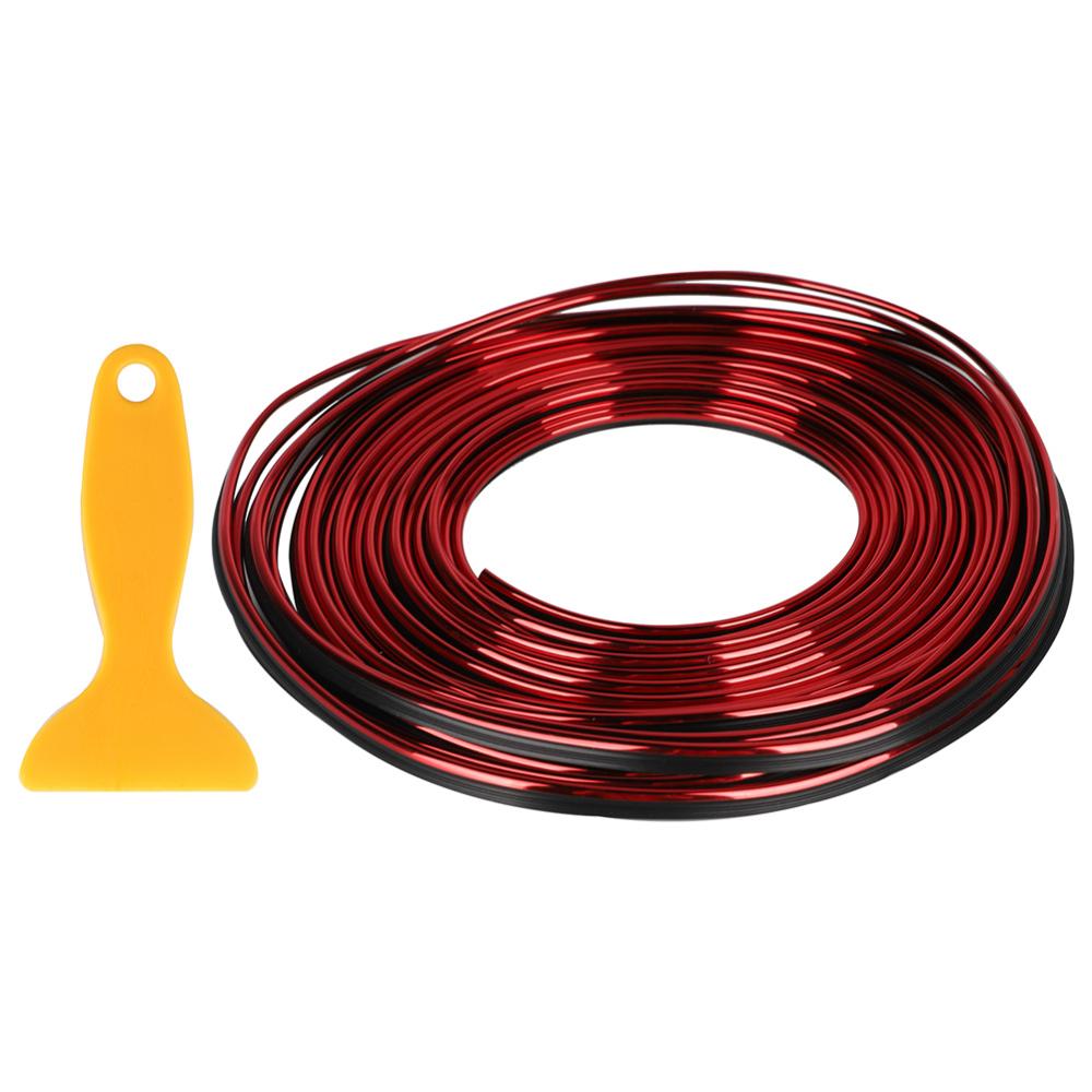 10M Auto Styling Interieur Trim Met Decoratieve Molding Dashboard Deur Rand Universele Molding Trim Auto Interieur Decoratie Strepen: Default Title