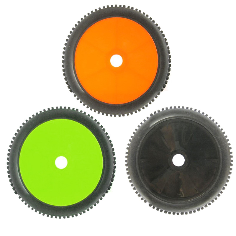 Pcmos-neumáticos de ruedas para Buggy todoterreno, 4x17mm, Hex 1:8,