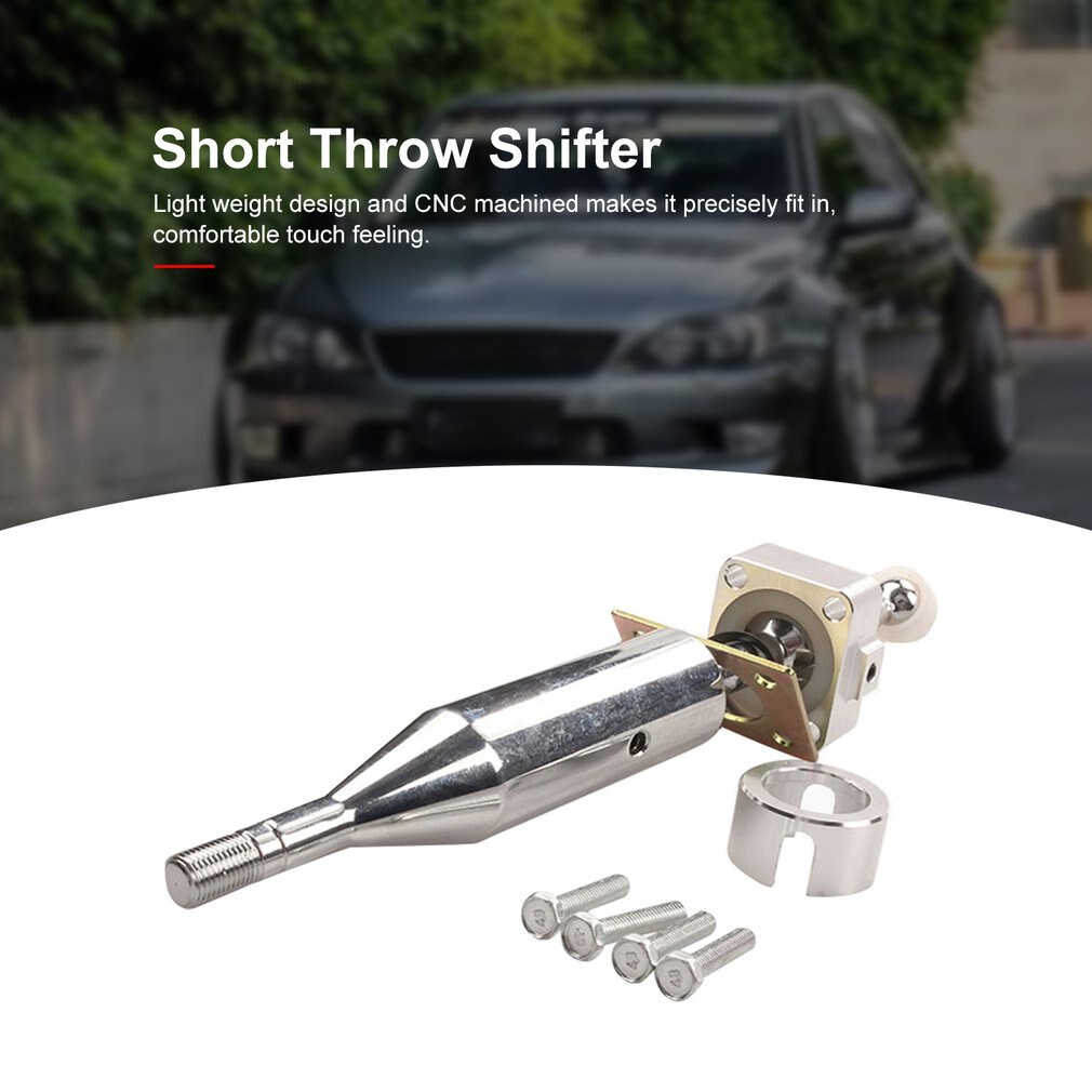Aluminum Alloy Quick Short Throw Shift Shifter with Hardware Kit Quick Gear Kit For Toyota IS200 For Altezza SXE100