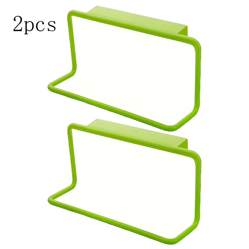 Kitchen Supplies Facilities Towel Rack Seamless Rag Hanger Towel Bar Dishwashing Towel Multi-Purpose Cupboard Storage Rack: Lavender