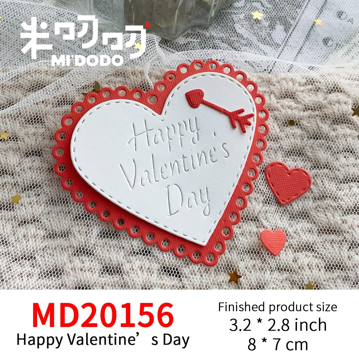 Birthday Cake Metal Cutting Dies for Scrapbooking Card Making Dies Midodo Craft Die Cut: MD20156