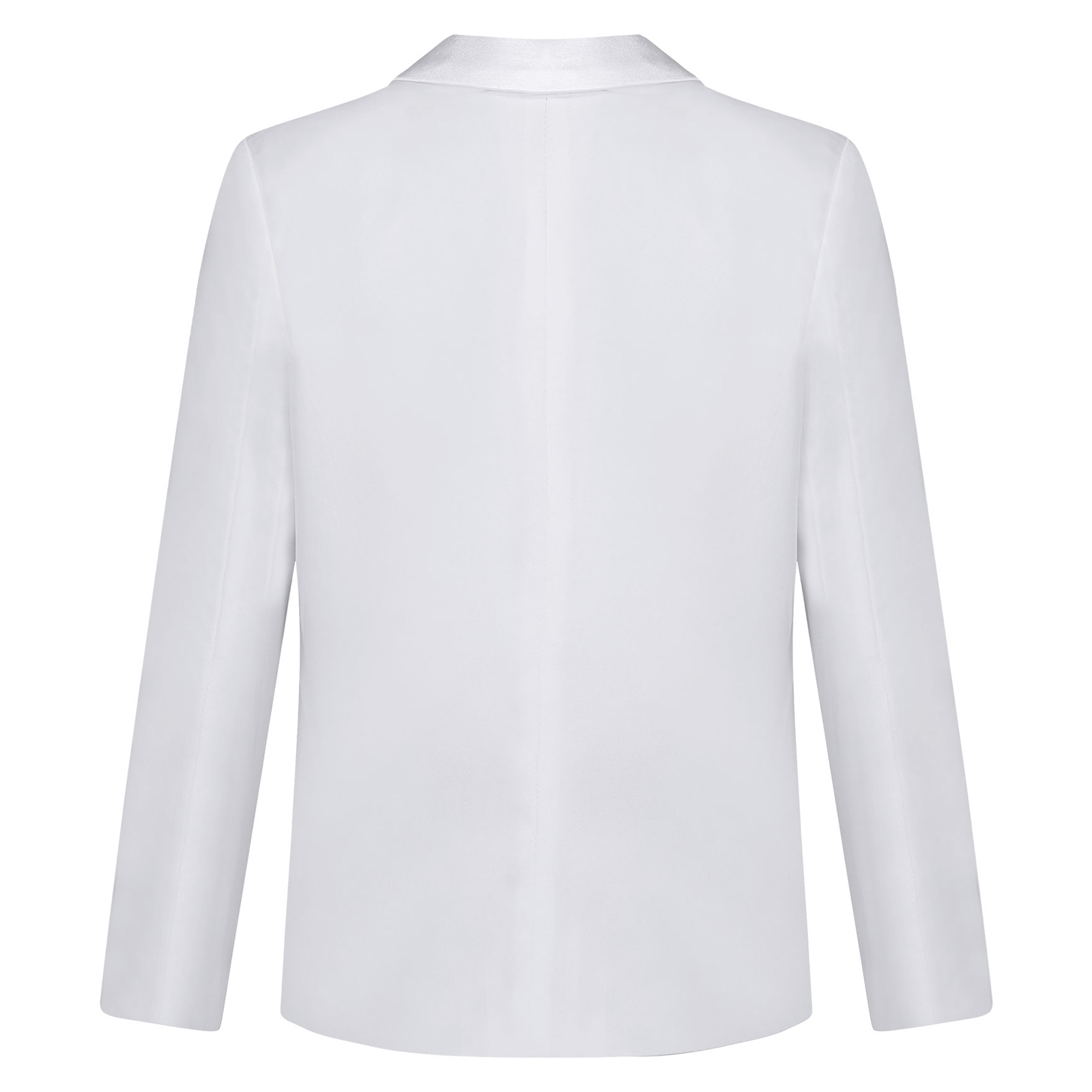 Traje de caballero para adolescentes, Blazer Formal de manga larga con solapa, ropa de abrigo para actuación en escenario de noche, boda, de cumpleaños, graduación