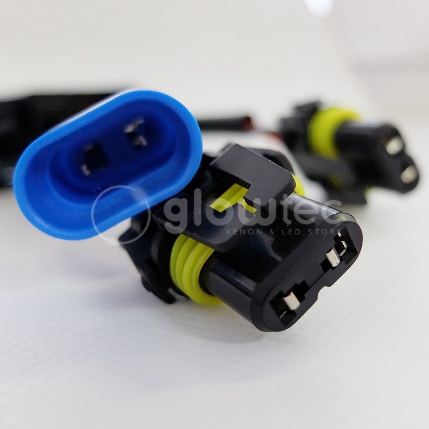 2 pz xeno avvertimento Canceller nascosto Luci Allo Xeno decodificatore kit nascosto Lampada Relè Condensatore Errore di Resistenza di Carico Canbus decodificatore GLOWTEC