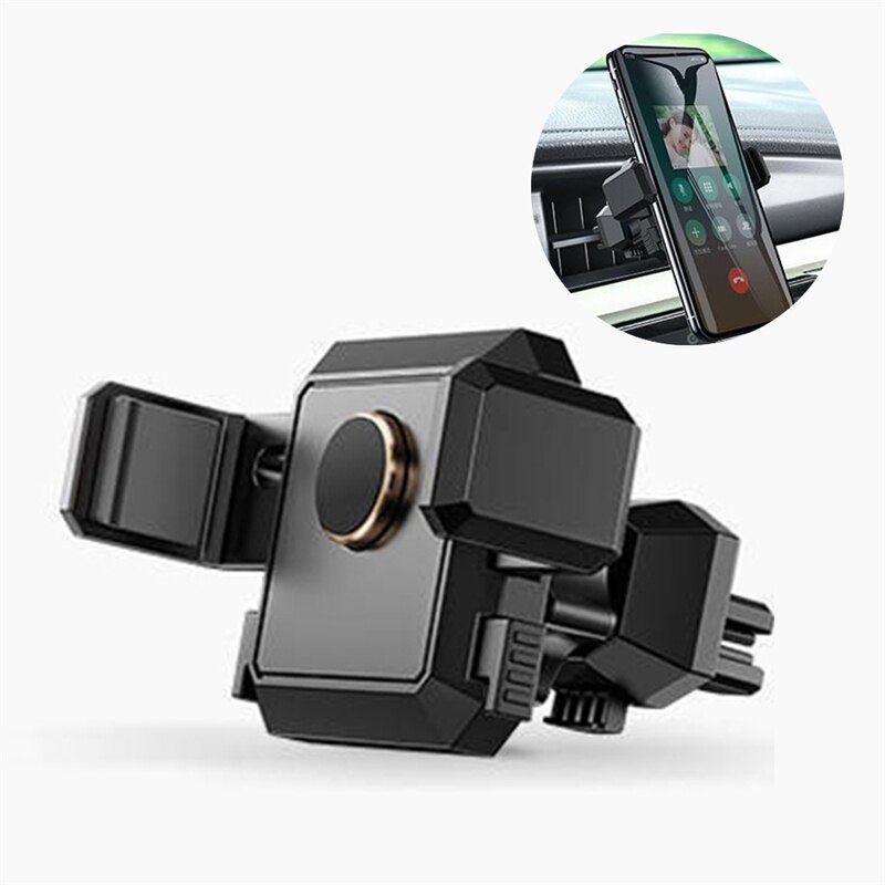 Universele Auto Mobiele Telefoon Houder 360 Graden Air Vent Mount Gps Stand Mobiele Telefoon Houder Voor Telefoon Zuignap Houder beugel: Air vent type