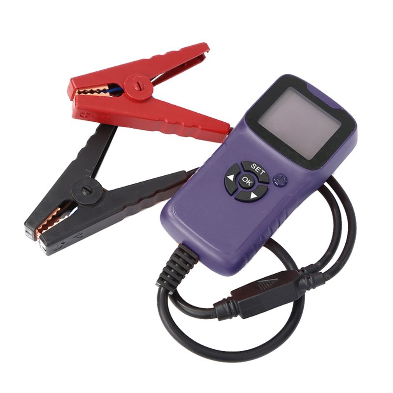 Digital 12V Car Battery Tester Vehicle Car LCD Battery Test Analyzer Auto System Voltage ohm CCA Test Diagnostic Tools