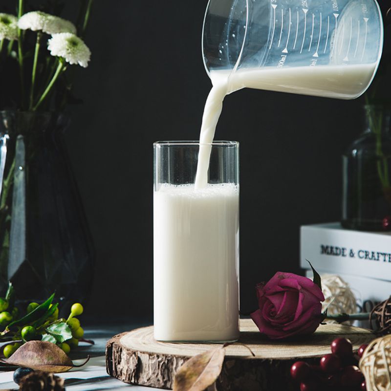 1/2/4Pcs Transparent Temperature Resistant Square Glass Tea Milk Cup Water Milk Juice Simple Juice Cup Dessert Cup Durable