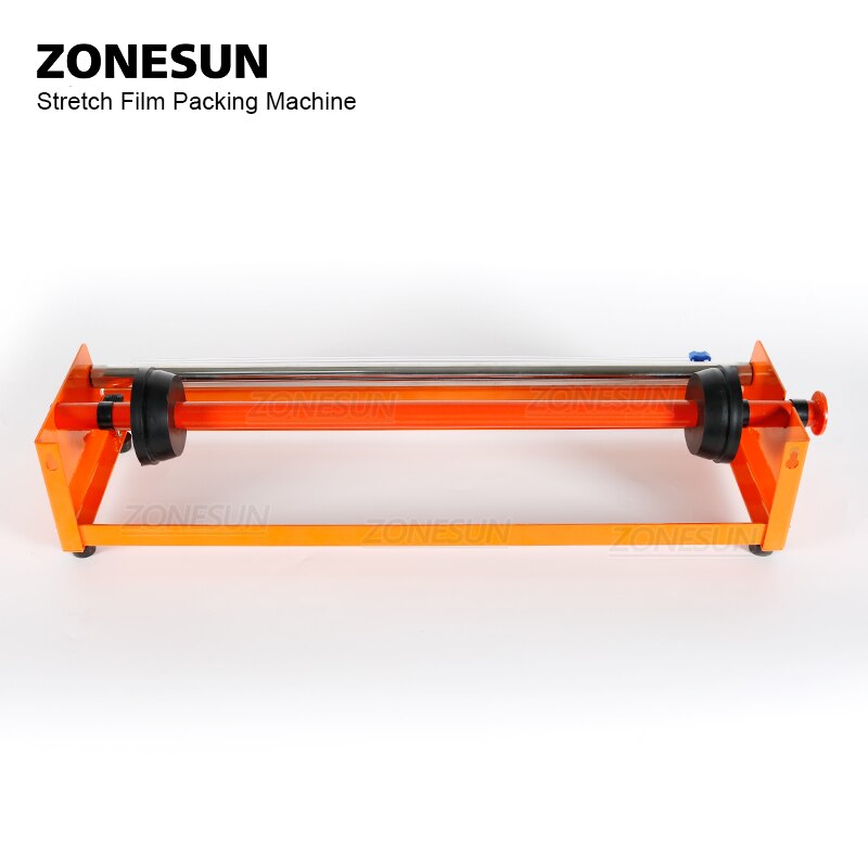 ZONESUN Manual Stretch Film Wrapping Machine Dispenser Tools Pallet Packing Equipment Package Machinery