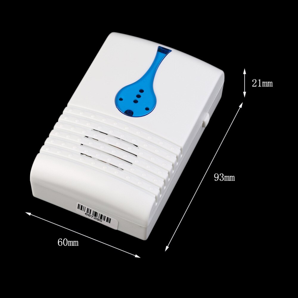 Timbre de puerta Digital inalámbrico con luz intermitente para el hogar timbre de puerta con luz LED de 38 botones para música, habitación y oficina, 2 receptores digitales disponibles
