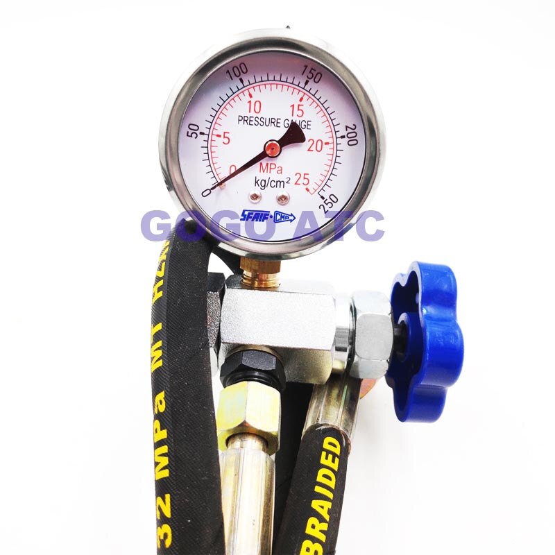 hydraulic accumulator charging accessory CQJ-16 CQJ-25 CQJ-40 thread M14*1.5 CQJ type nitrogen N2 tools NXQ series