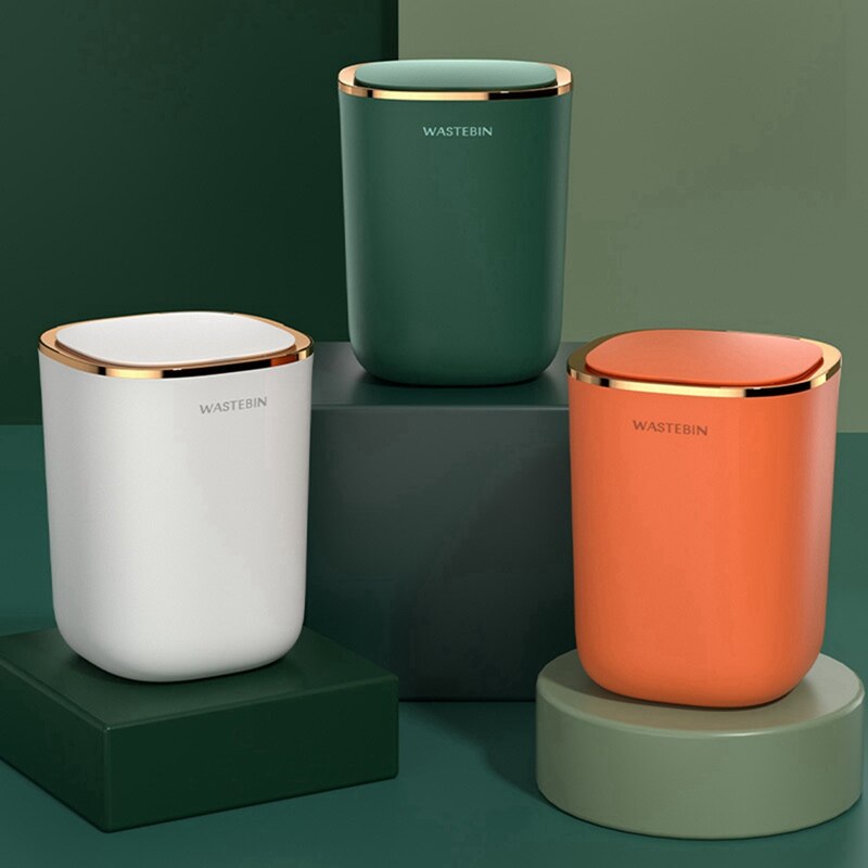 12L Smart Sensor Garbage Bin Kitchen Bathroom Toilet Trash Can Automatic Induction Waterproof Rubbish Bin with Lid