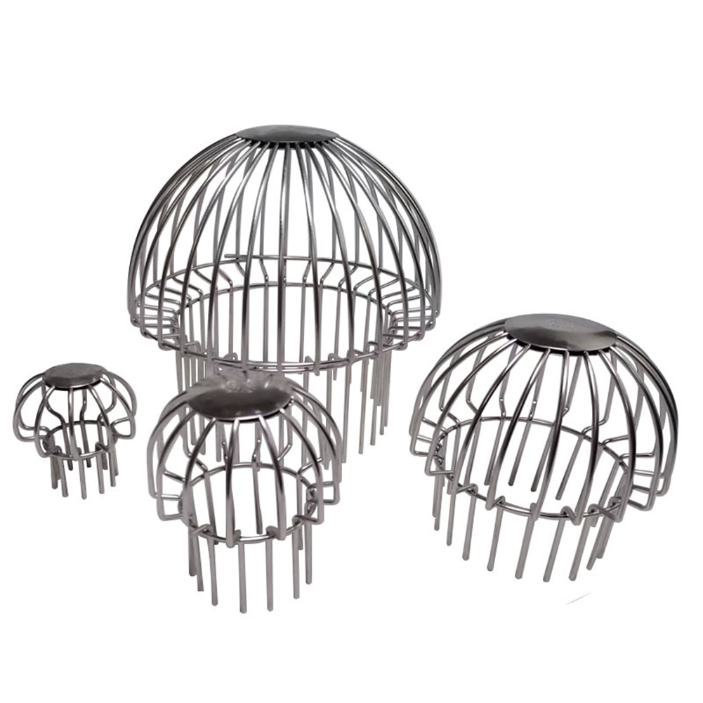 50-160mm Strainer Garden Landscaping Floor Drain Gutter Guard Roof Guttering Cover Leaf Protection Netting Gutter Guard Mesh