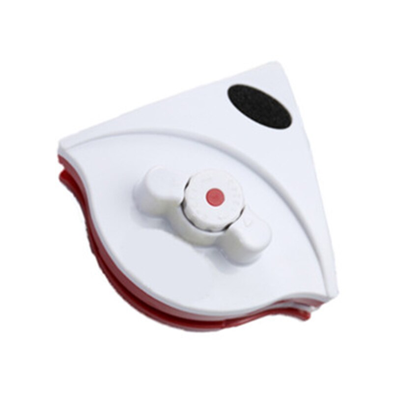 Double-sided Magnetic Window Glass Cleaner Magnetic Brush Glass Window Cleaner Household Window Cleaning Tool^o^: White