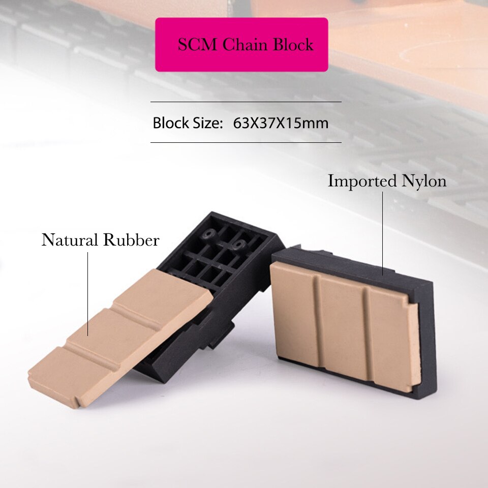 Pressing Wheel Roller And Conveyor Chain Pad for SCM and Yuetong Automatic Edge Banding Machine 10Pcs/Lot FLK011