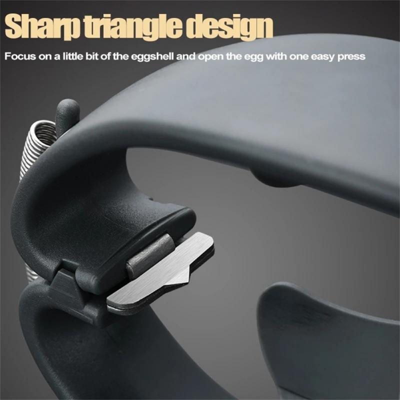 Rostfritt stål äggvita separator verktyg ägg äggula filter äggöppnare kökstillbehör separertratt sked äggdelare