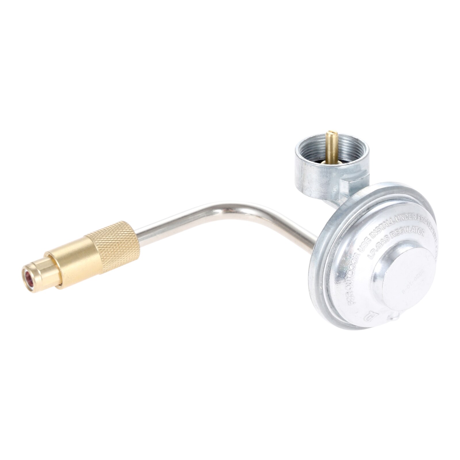 Low Pressure 1lb Propane Regulator with Adapter Fitting for Blackstone 17" and 22" Tabletop Griddle PIT BOSS Gas Cast Iron Grill