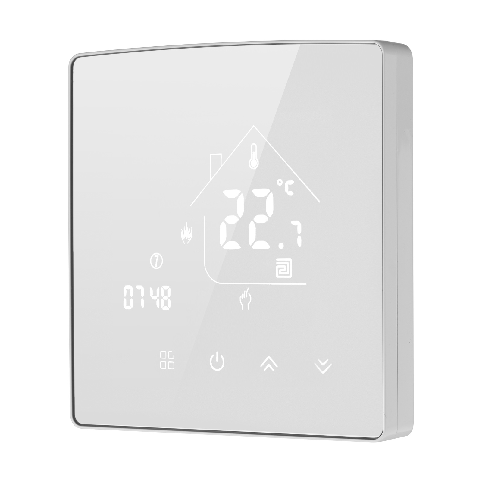 Termostato Digital inteligente eléctrico/caldera de Gas/radiador de calefacción de agua, pantalla táctil LCD, controlador de temperatura programable semanal