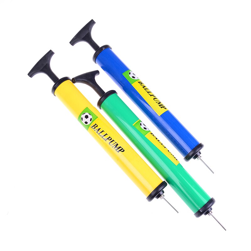 12inch Plastic Steel Handle Basketball Football Air Pump Inflator Standard Size Needle Suitable For Different Kinds Of Balls