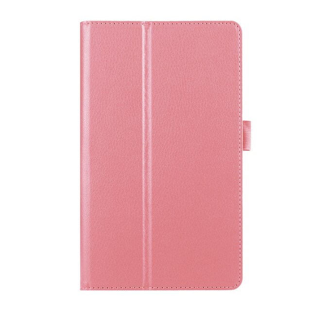 Funda magnética de cuero PU para Sony Xperia Z1, carcasa protectora con soporte para tableta de 10,1 pulgadas y película de: pink