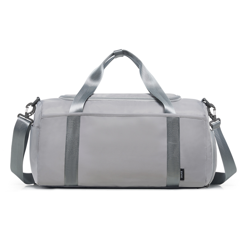 OIWAS Large Capacity WaterProof Travel Bag Men Hand Luggage Travel Handbags Portable Shoulder Bags Multifunctional Duffel Bag: GRAY